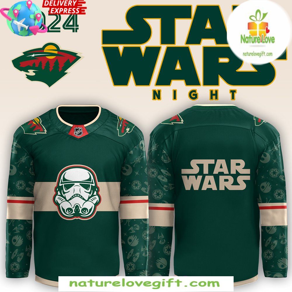 Minnesota Wild Star Wars Night 2026 Hockey Jersey