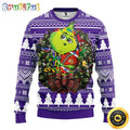 Minnesota Vikings Christmas Ugly Sweater Grinch Hug Xmas Day Show Your Team Spirit
