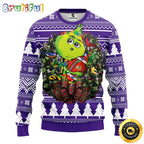 Minnesota Vikings Christmas Ugly Sweater Grinch Hug Xmas Day Show Your Team Spirit