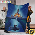 Mickey Mouse Blanket Journey To Castle Mickey And Minnie Fleece Blanket