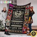 Mickey Mouse Blanket Mickey & Minnie Fleece Blanket My Only Love The Day I Met You