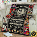 Mickey Mouse Blanket Mickey Mouse And Minnie Vintage Romantic My Only Love The Day Blanket