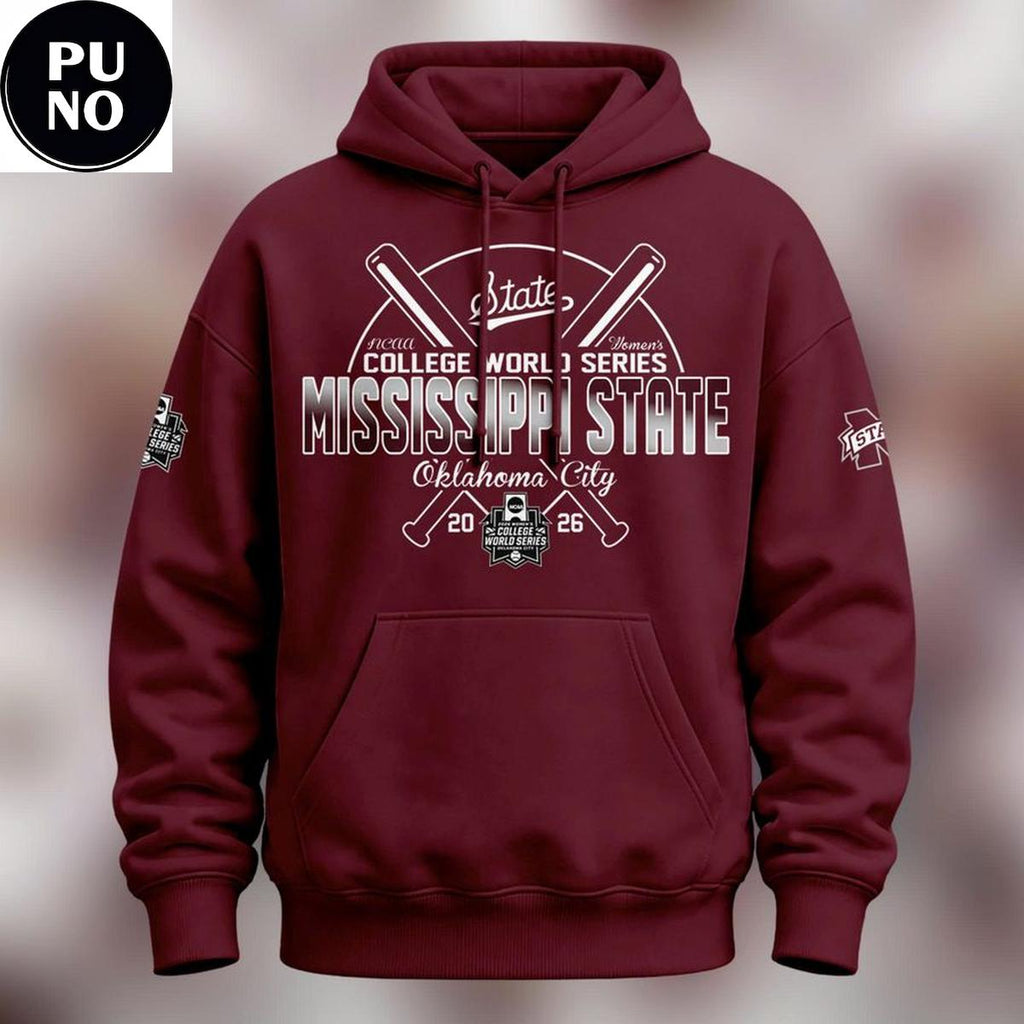 Mississippi State Softball Women’s College World Series 2026 Hoodie T-Shirt