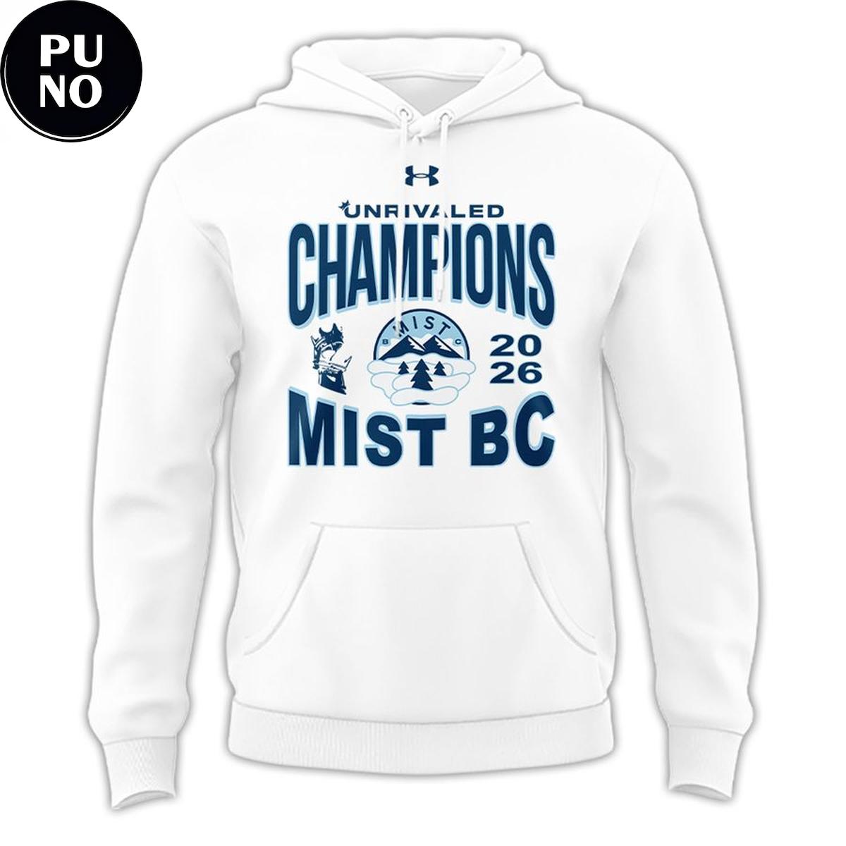 Mist BC Unrivaled Basketball 2026 Champions Hoodie T-Shirt