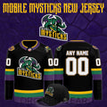 Mobile Mysticks 2026 New Black Custom Hockey Jersey