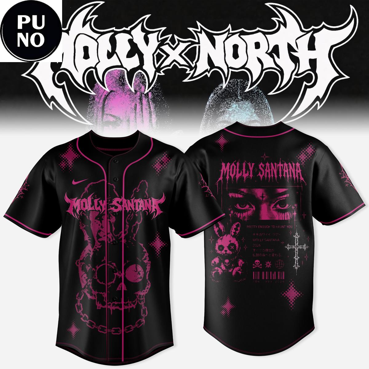 Molly Santana x North West Kimokawaii Tour 2026 Baseball Jersey