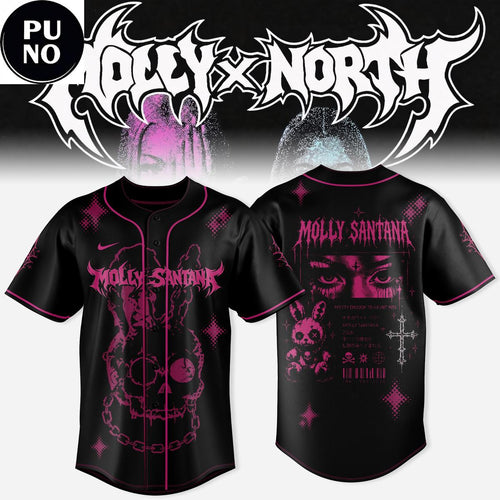 Molly Santana x North West Kimokawaii Tour 2026 Baseball Jersey
