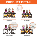 Mom Mother’s Day Gift - Personalized Window Hanging Suncatcher Ornament