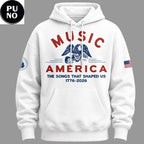 Monmouth University 250 Years of American Music 2026 The Songs That Shaped Us Hoodie