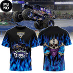 Monster Jam Son-uva Digger 2026 Nitro Flame Hoodie T-Shirt
