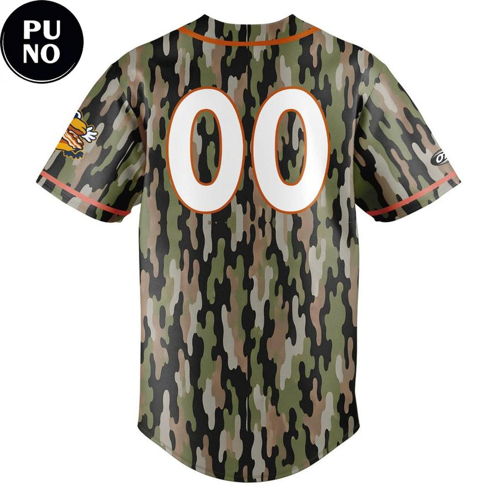 Montgomery Biscuits 2026 Camo Personalized Baseball Jersey