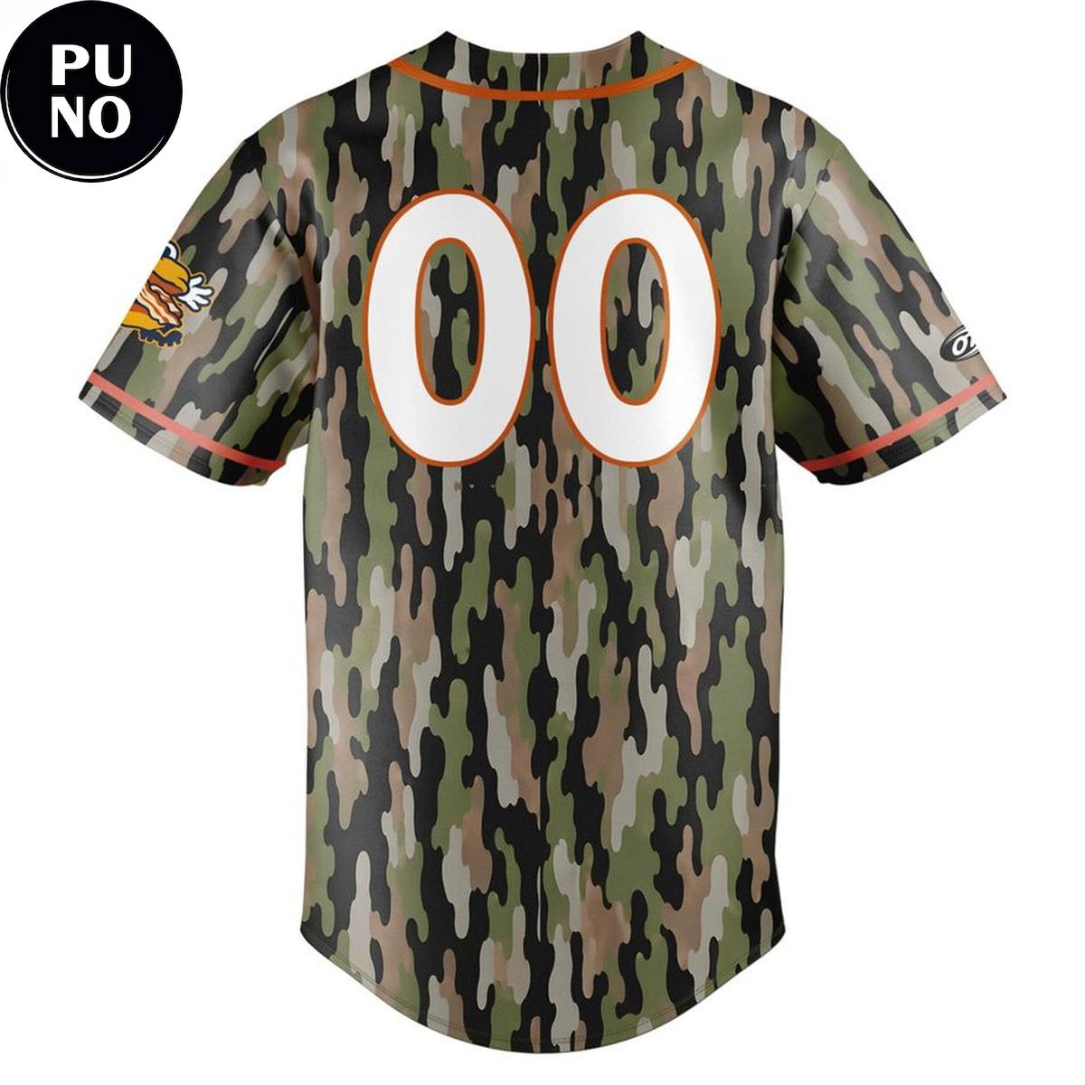 Montgomery Biscuits 2026 Camo Personalized Baseball Jersey