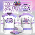 Montreal Canadiens Hockey Fights Cancer 2026 Hockey Jersey