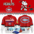 Montreal Canadiens ”Peanuts Night” 2026 Snoopy Special Sweatshirt