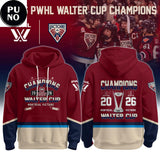 Montreal Victoire 2026 PWHL Walter Cup Champions Hoodie T-Shirt