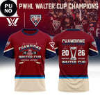 Montreal Victoire 2026 PWHL Walter Cup Champions Hoodie T-Shirt