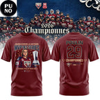 Montreal Victoire Marie-Philip Poulin MVP Walter Cup 2026 Hoodie T-Shirt