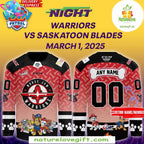 Moose Jaw Warriors PAW Patrol Jersey 2026 Hockey Night
