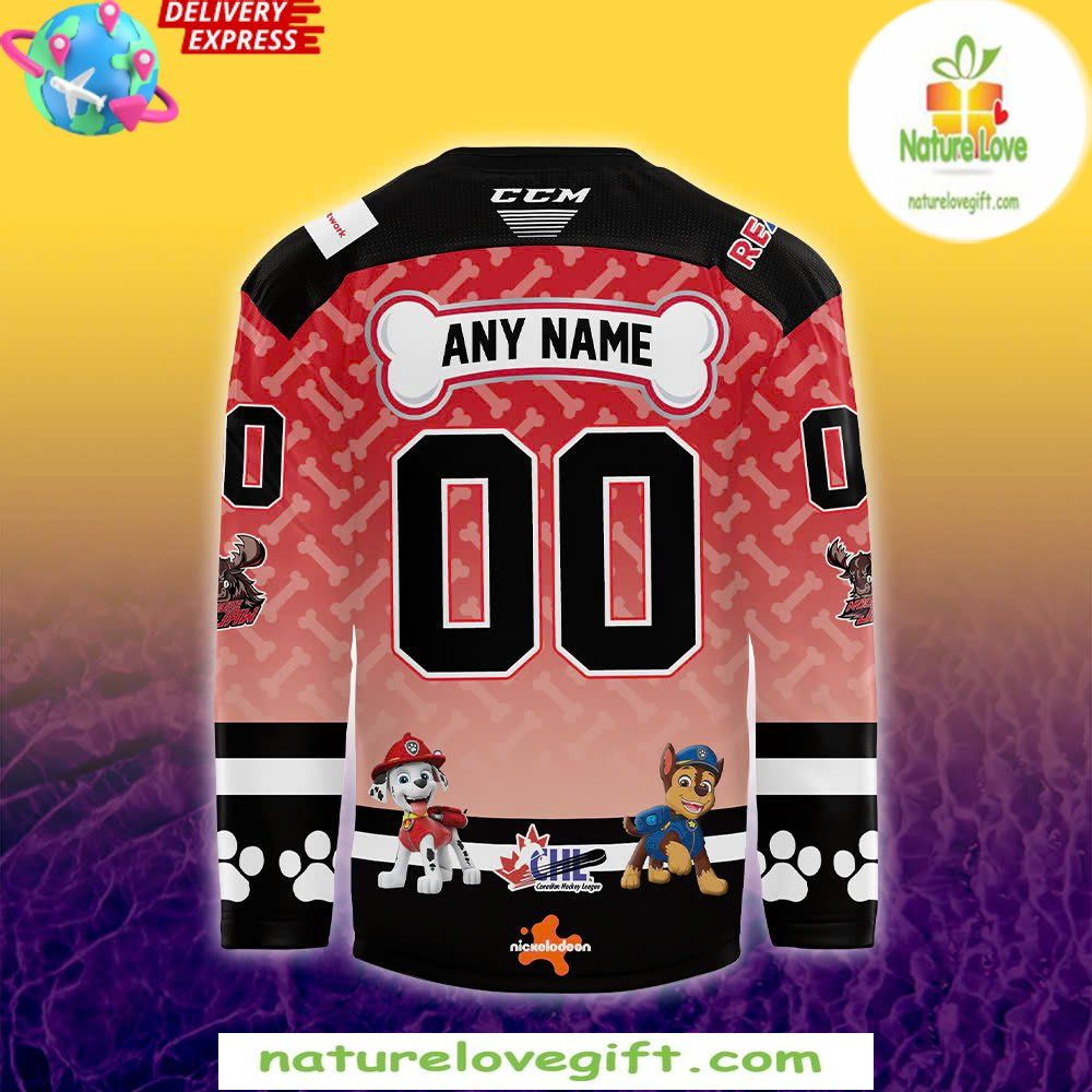 Moose Jaw Warriors PAW Patrol Jersey 2026 Hockey Night