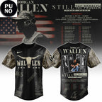 Morgan Wallen Still The Problem Tour 2026 Camo Baseball Jersey