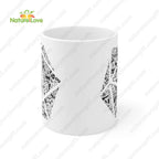 Mosaic D20 Mug DnD Dungeons and Dragons Gift