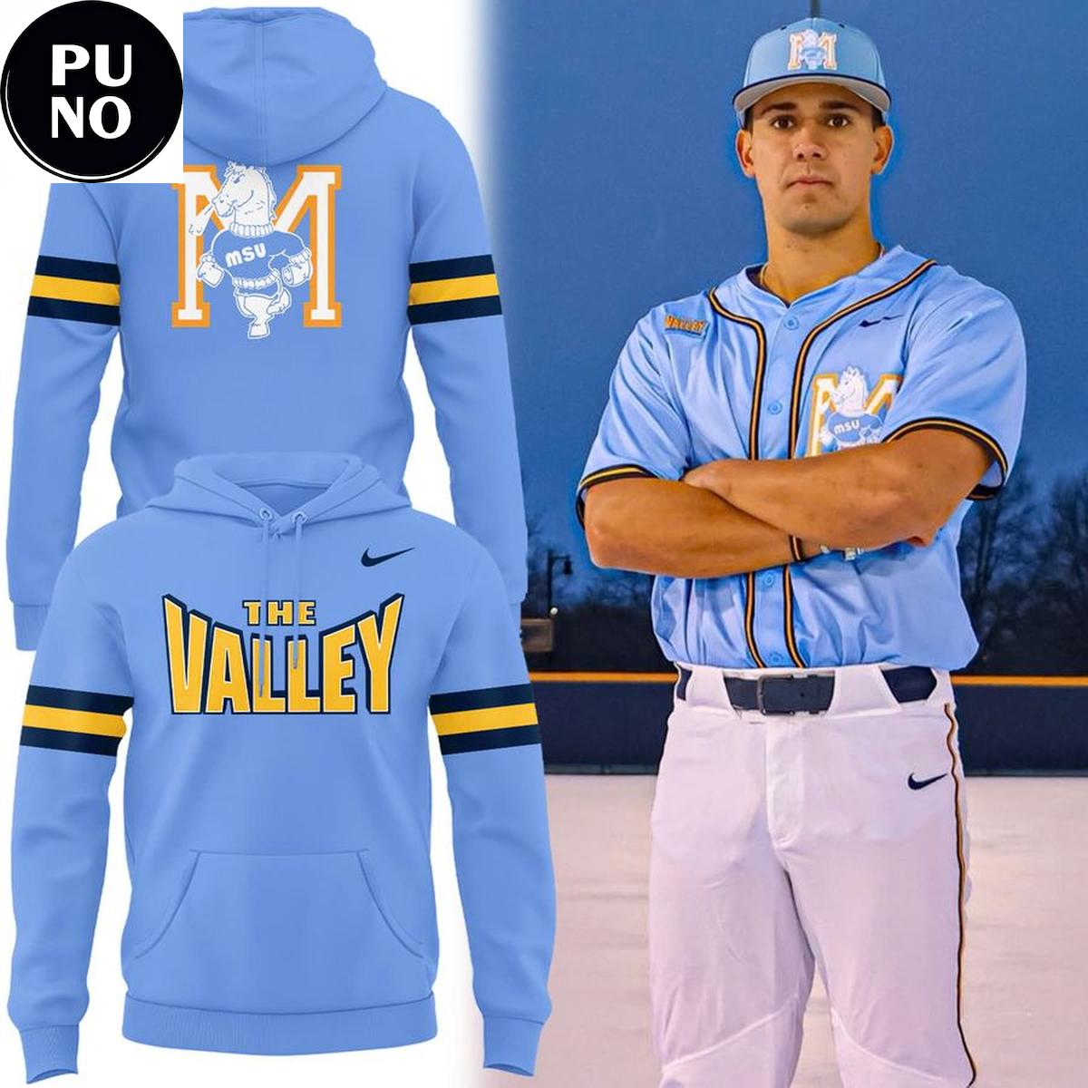 Murray State Racers 2026 Mascot Dunker Blue Hoodie T-Shirt