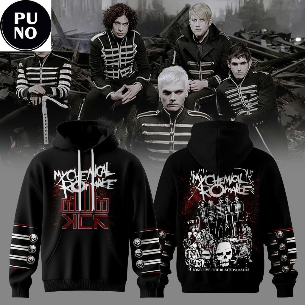 My Chemical Romance 2026 Long Live The Black Parade Hoodie T-Shirt