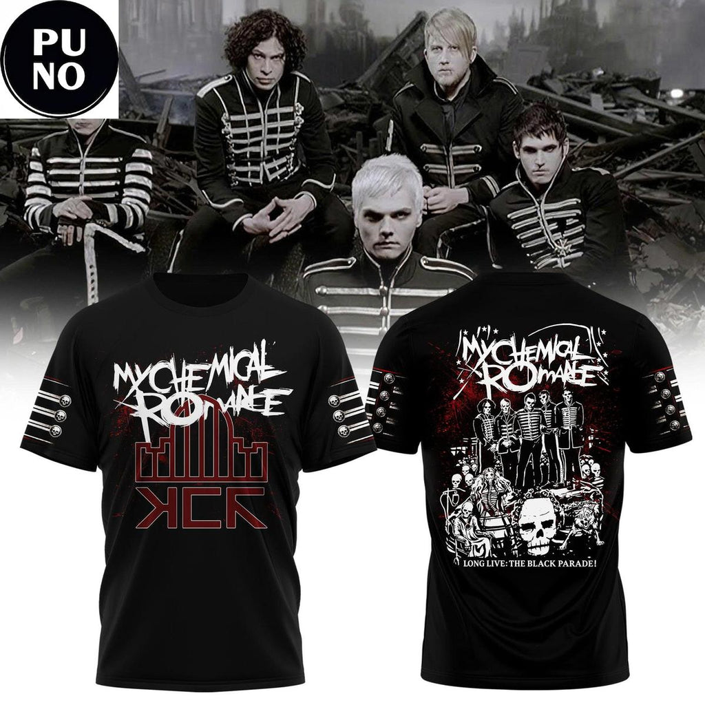 My Chemical Romance 2026 Long Live The Black Parade Hoodie T-Shirt