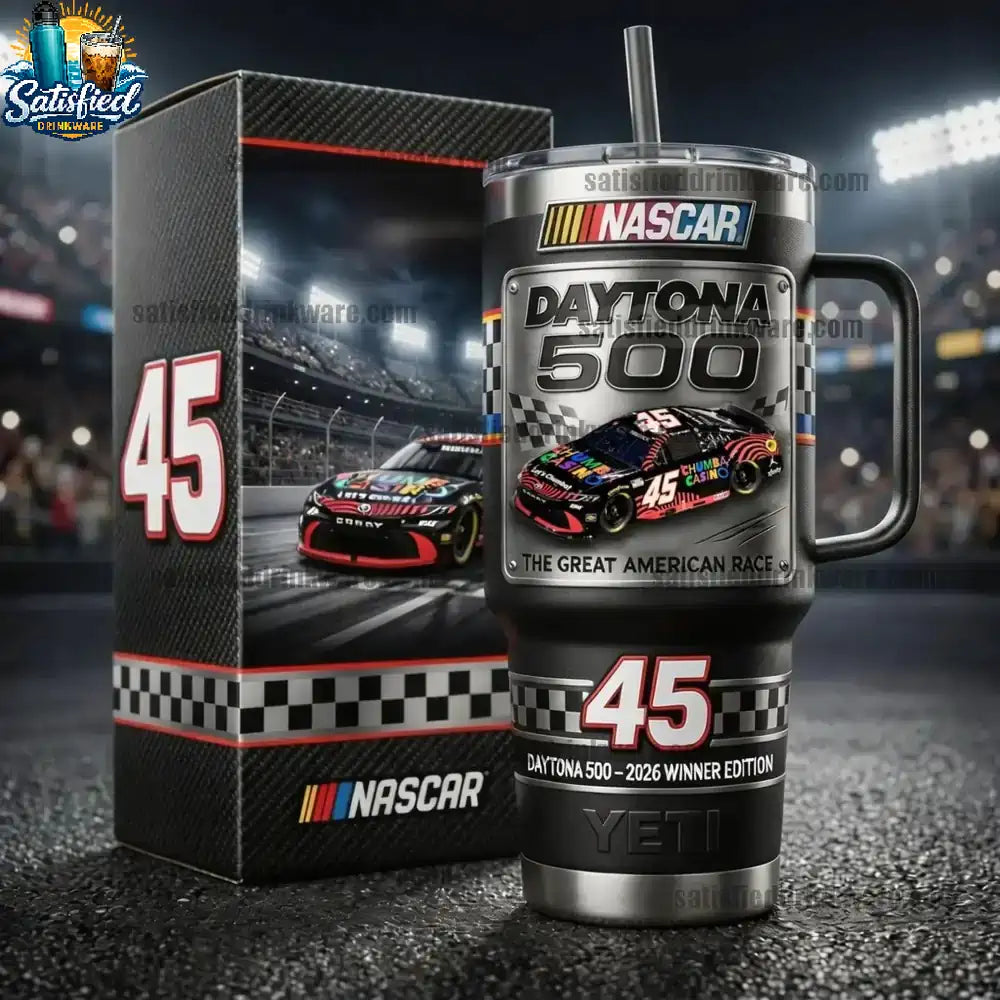NASCAR Daytona 500 Winner Edition 40oz With Handle Edition Tumbler