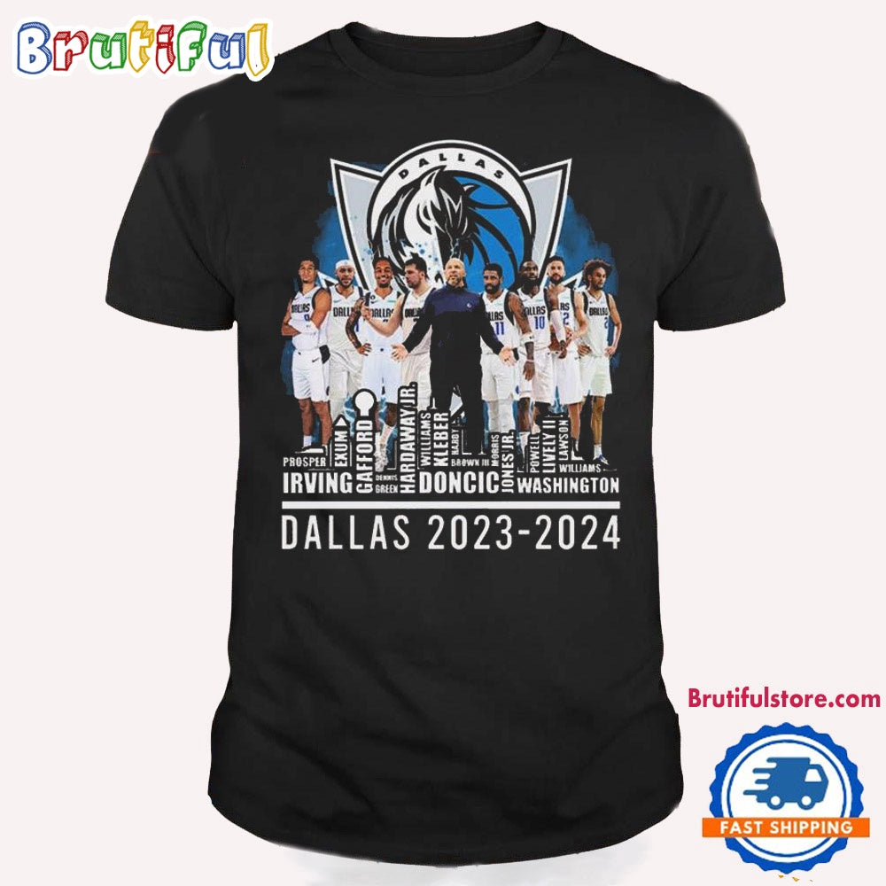 NBA Dallas Mavericks The Champions 2023-2024 Basketball T Shirt