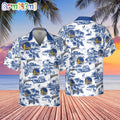 NBA Golden State Warriors Hawaiian Shirt Special Floral Island Hawaiian Button Shirt
