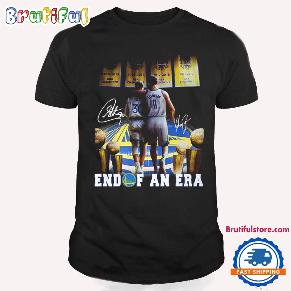 NBA Golden State Warriors Stephen Curry And Klay Thompson Basketball T Shirt