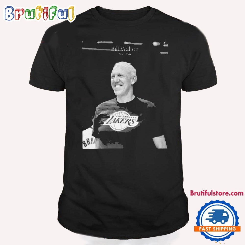 NBA Los Angeles Lakers Bill Walton 1952-2024 T Shirt