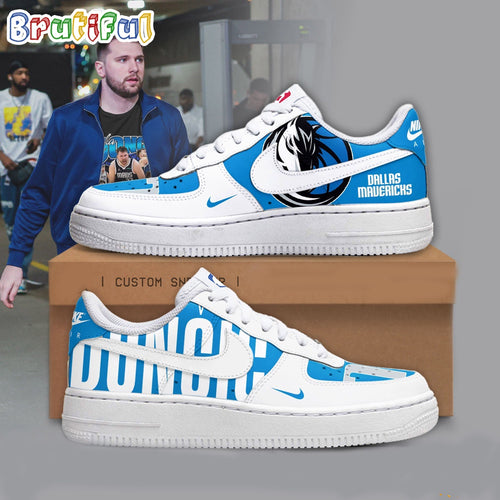 NBA Luka Doncic Dallas Mavericks 2024 Western Conference Champions Air Force 1 Sneaker
