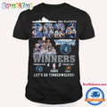 NBA Playoffs 2024 Winners Timberwolves 4 0 Phoenix Suns T Shirt, Let’s Go Timberwolves Shirt