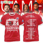 NC State Wolfpack 2024 ACC Men’s Basketball Conference Tournament Champion All Over Print Shirt
