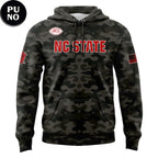 NC State Wolfpack 2026 Wolfpack Warriors Camo Hoodie T-Shirt