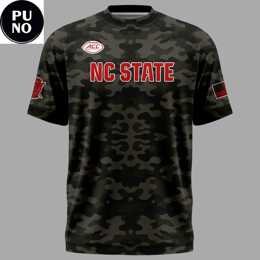 NC State Wolfpack 2026 Wolfpack Warriors Camo Hoodie T-Shirt