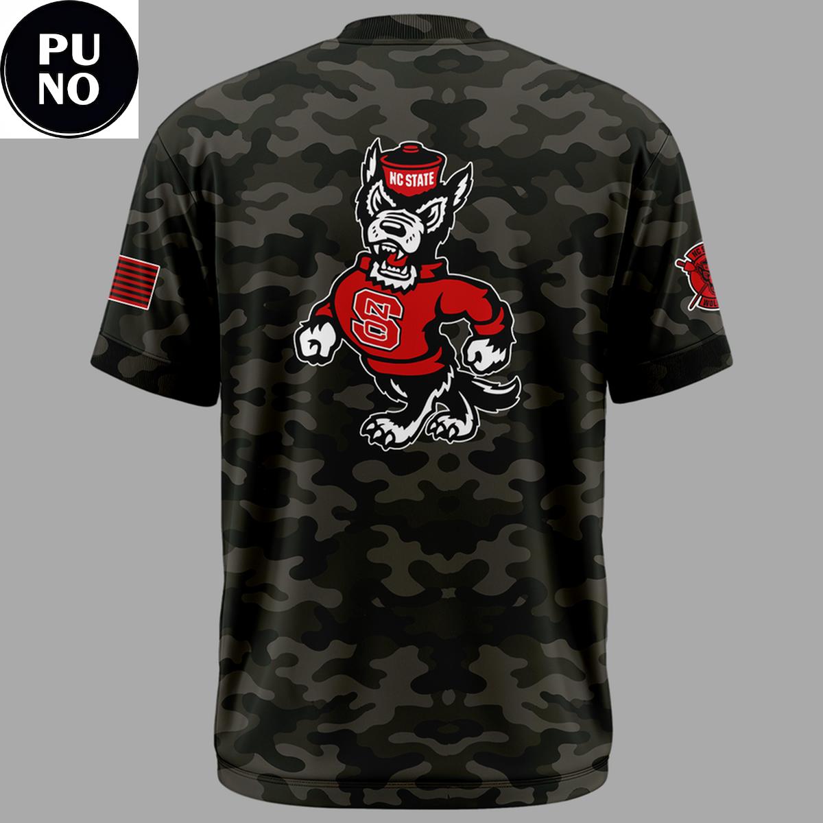 NC State Wolfpack 2026 Wolfpack Warriors Camo Hoodie T-Shirt