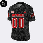 NC State Wolfpack 2026 Wolfpack Warriors Military Appreciation Personalized Football Jersey