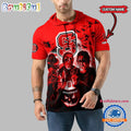 NC State Wolfpack Horror Characters Essential Halloween Sleeveless Hoodie