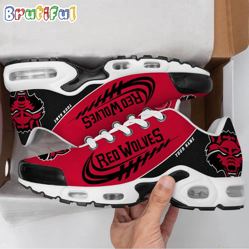 NCAA Arkansas State Red Wolves Sport Team Custom Air Max Plus Shoes