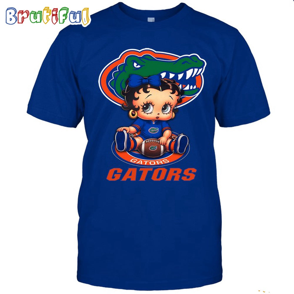 NCAA Florida T-Shirt Betty Boop Football Tshirt