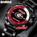 NCAA Georgia Bulldogs Black Fashion Watch