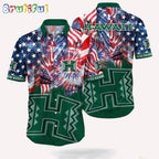NCAA Hawaii Rainbow Warriors 4th Of July Happy Independence Day Hawaii Shirt