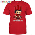 NCAA Indiana T-Shirt Betty Boop Football Tshirt