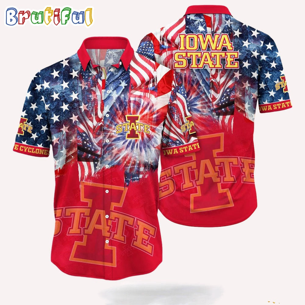 NCAA Iowa State Cyclones 4th Of July Happy Independence Day Hawaii Shirt