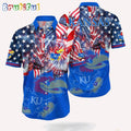 NCAA Kansas Jayhawks 4th Of July Happy Independence Day Hawaii Shirt