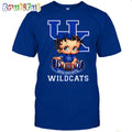 NCAA Kentucky T-Shirt Betty Boop Football Tshirt