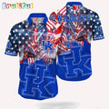 NCAA Kentucky Wildcats 4th Of July Happy Independence Day Hawaii Shirt